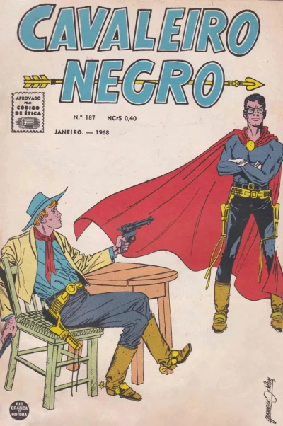 Cover of O homem que descobriu a identidade do Cavaleiro Negro
