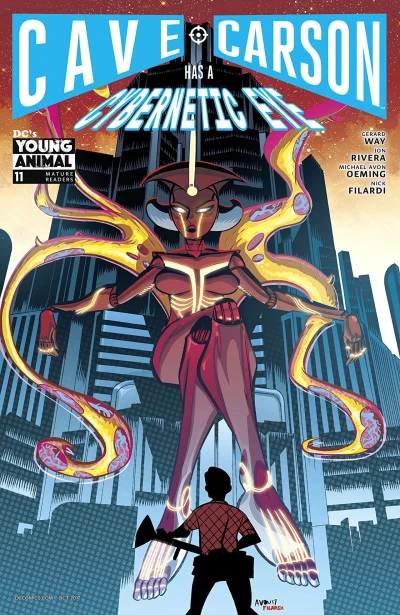 Cover of Cave Carson Has a Cybernetic Eye