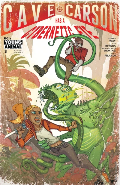 Cover of Cave Carson Has a Cybernetic Eye