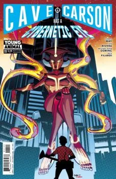 Cover of Cave Carson Has a Cybernetic Eye