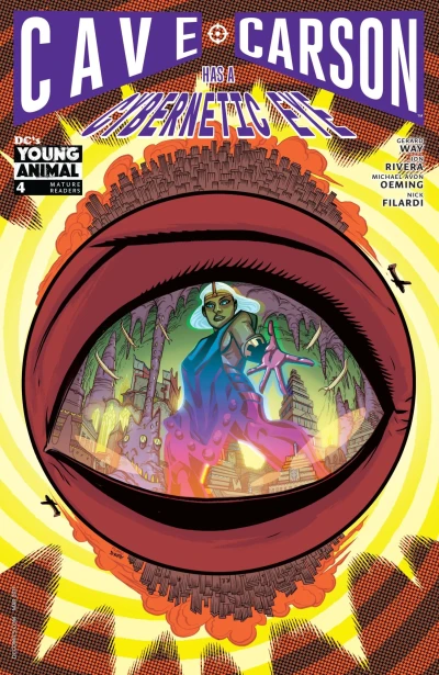 Cover of Cave Carson Has a Cybernetic Eye