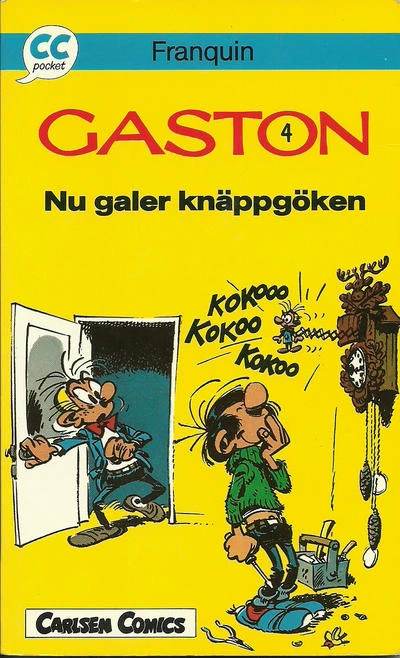 Cover of Gaston 4: Nu galer knäppgöken