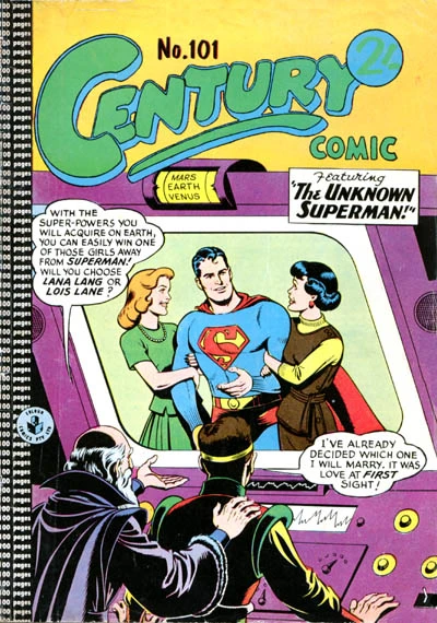 Cover of The Unknown Superman!