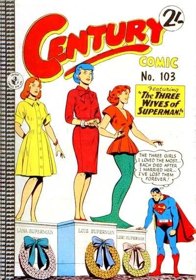 Cover of The Three Wives of Superman