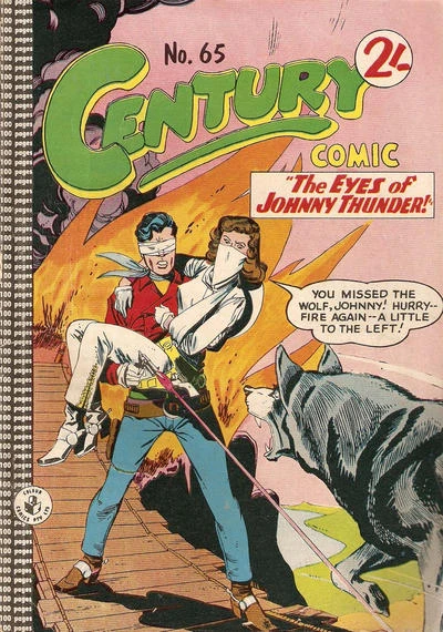 Cover of The Eyes of Johnny Thunder!