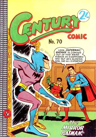 Cover of The Mirror Batman!