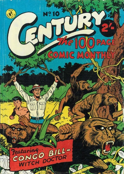 Cover of Congo Bill- Witch Doctor