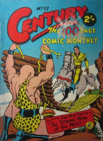 Cover of The Strong Man of the West!