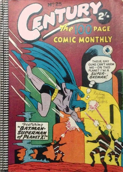 Cover of Batman-Superman of Planet X