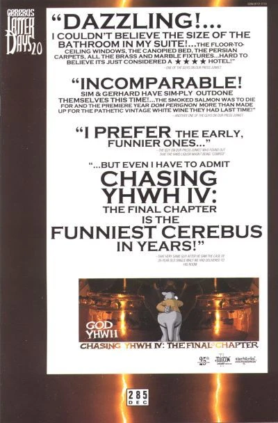 Cover of Latter Days 20 : Chasing YHWH IV: The Final Chapter