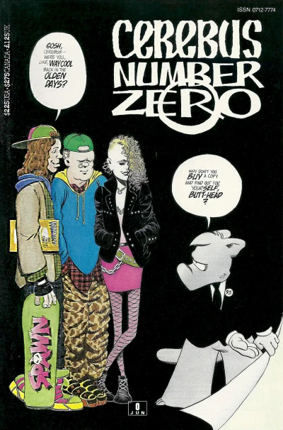 Cover of Cerebus Number Zero