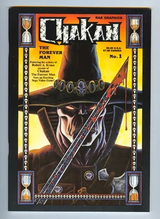 Cover of Chakan "The Forever Man"