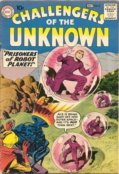 Cover of Prisoners of Robot Planet!