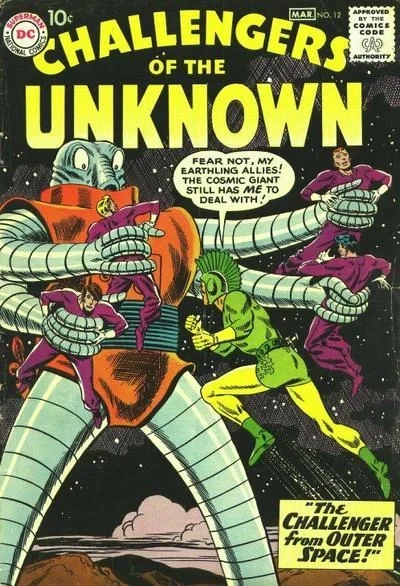 Cover of The Challenger from Outer Space!