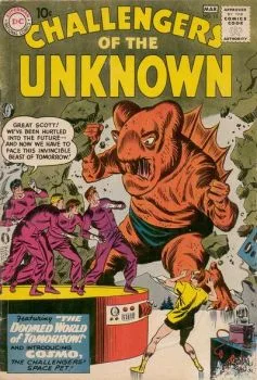 Cover of The Doomed World of Tomorrow!