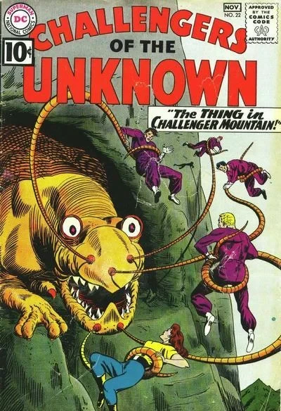 Cover of The Thing In Challenger Mountain!