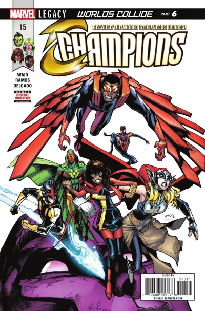 Cover of Worlds Collide: Part 6