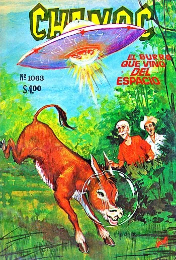 Cover of El Burro Que Vino Del Espacio