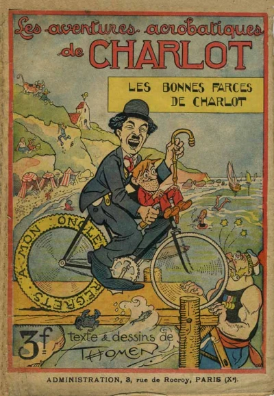 Cover of Les Bonnes Farces de Charlot