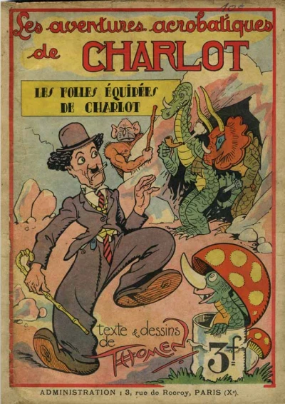 Cover of Les Folles Equipers de Charlot