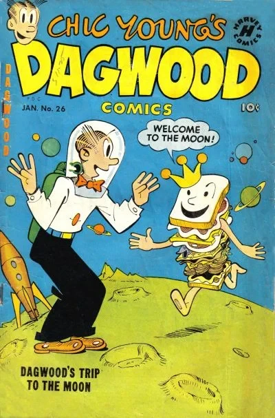 Cover of Dagwood's Trip to the Moon