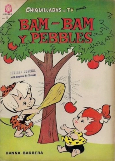 Cover of Bam-Bam y Pebbles