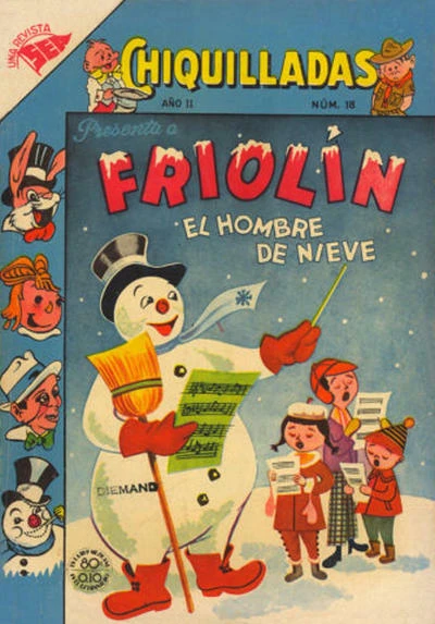 Cover of Friolin el Hombre de Nieve