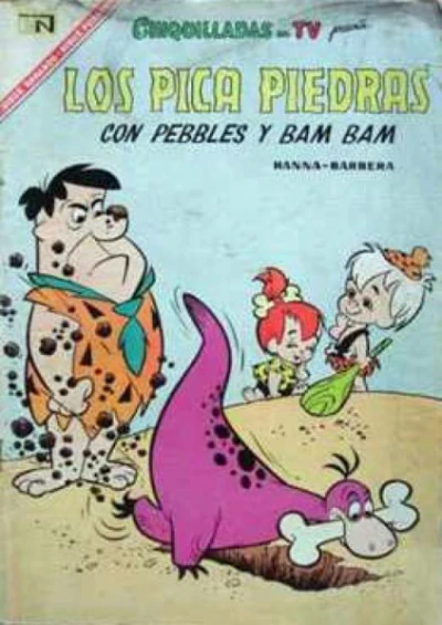 Cover of Los Pica Piedras con Pebbles y Bam Bam