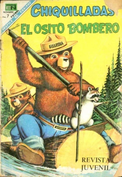 Cover of El Osito Bombero