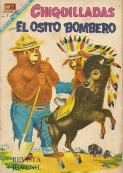 Cover of El Osito Bombero