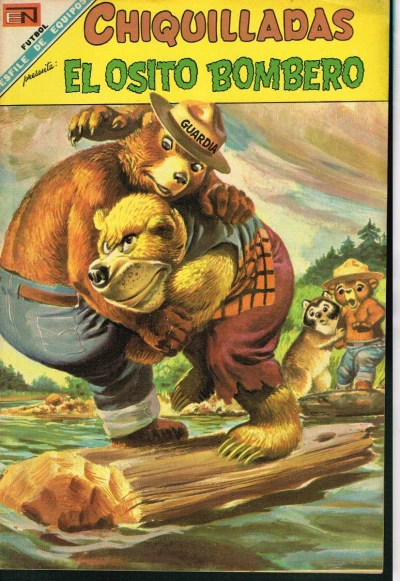 Cover of El Osito Bombero