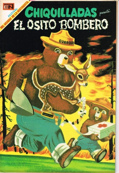 Cover of El Osito Bombero