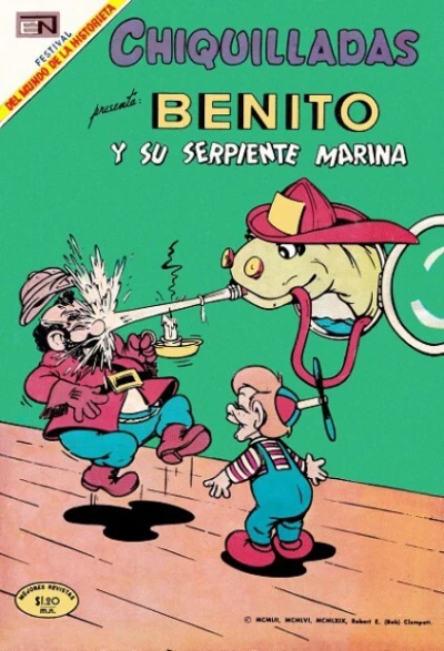 Cover of Benito y Su Serpiente Marina