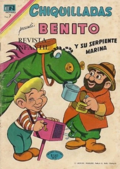 Cover of Benito y su Serpiente Marina