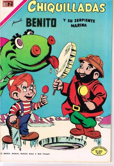 Cover of Benito y su Serpiente Marina