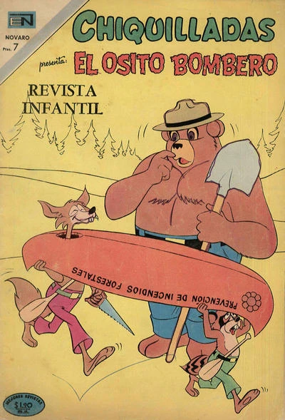 Cover of El Osito Bombero