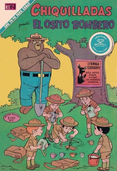 Cover of El Osito Bombero