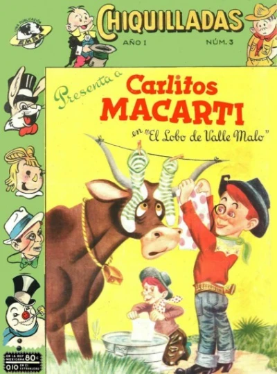 Cover of Carlitos Macarti "El Lobo de Valle Malo"