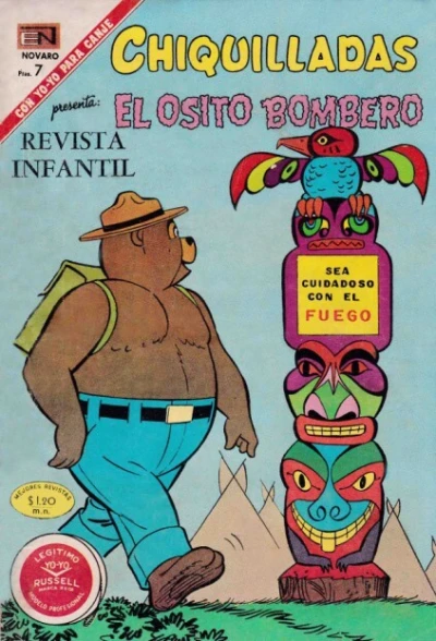 Cover of El Osito Bombero