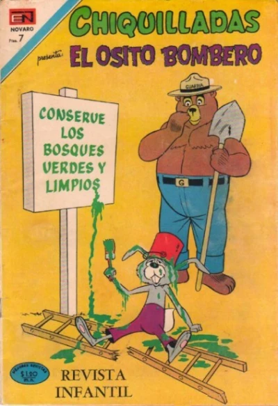 Cover of El Osito Bombero