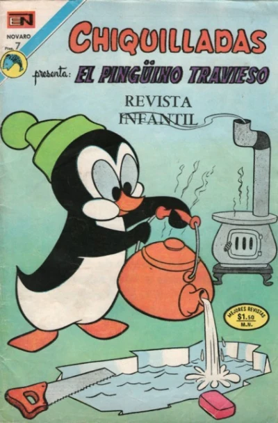 Cover of El Pingüino Travieso