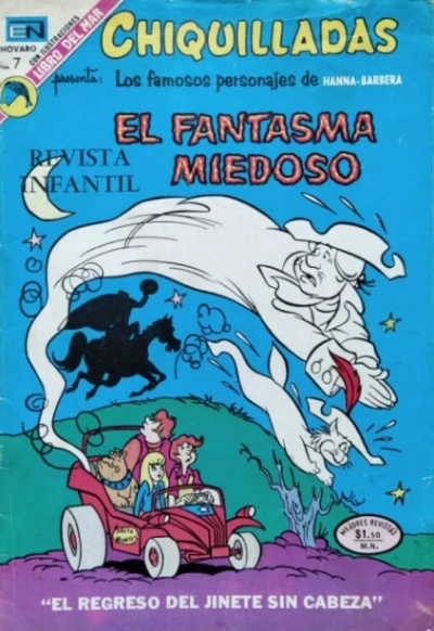 Cover of El Fantasma Miedoso