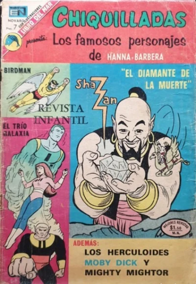 Cover of Los famosos personajes de Hanna Barbera