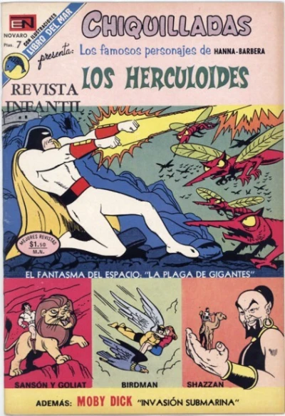 Cover of Los famosos personajes de Hanna-Barbera