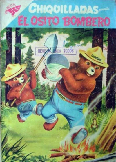 Cover of El Osito Bombero