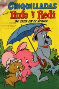 Rufo y Redi de caza en el Africa