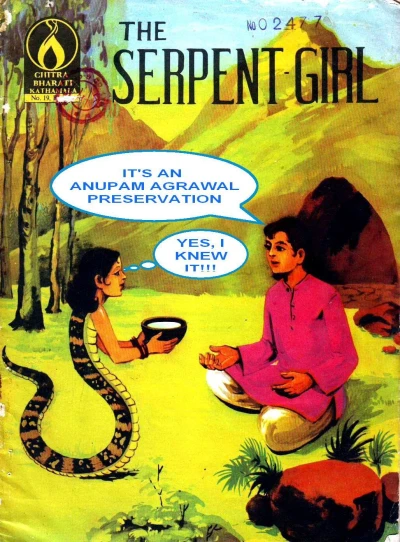 Cover of The Serpent Girl