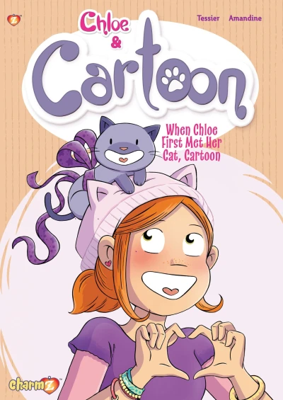 Cover of When Chloe First Met Her Cat, Cartoon