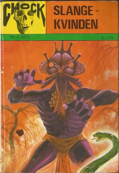 Cover of Slange-Kvinden