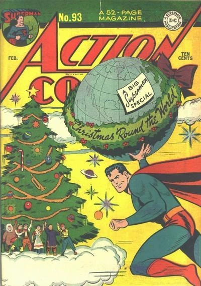 Cover of Christmas 'Round the World : a Big Superman Special